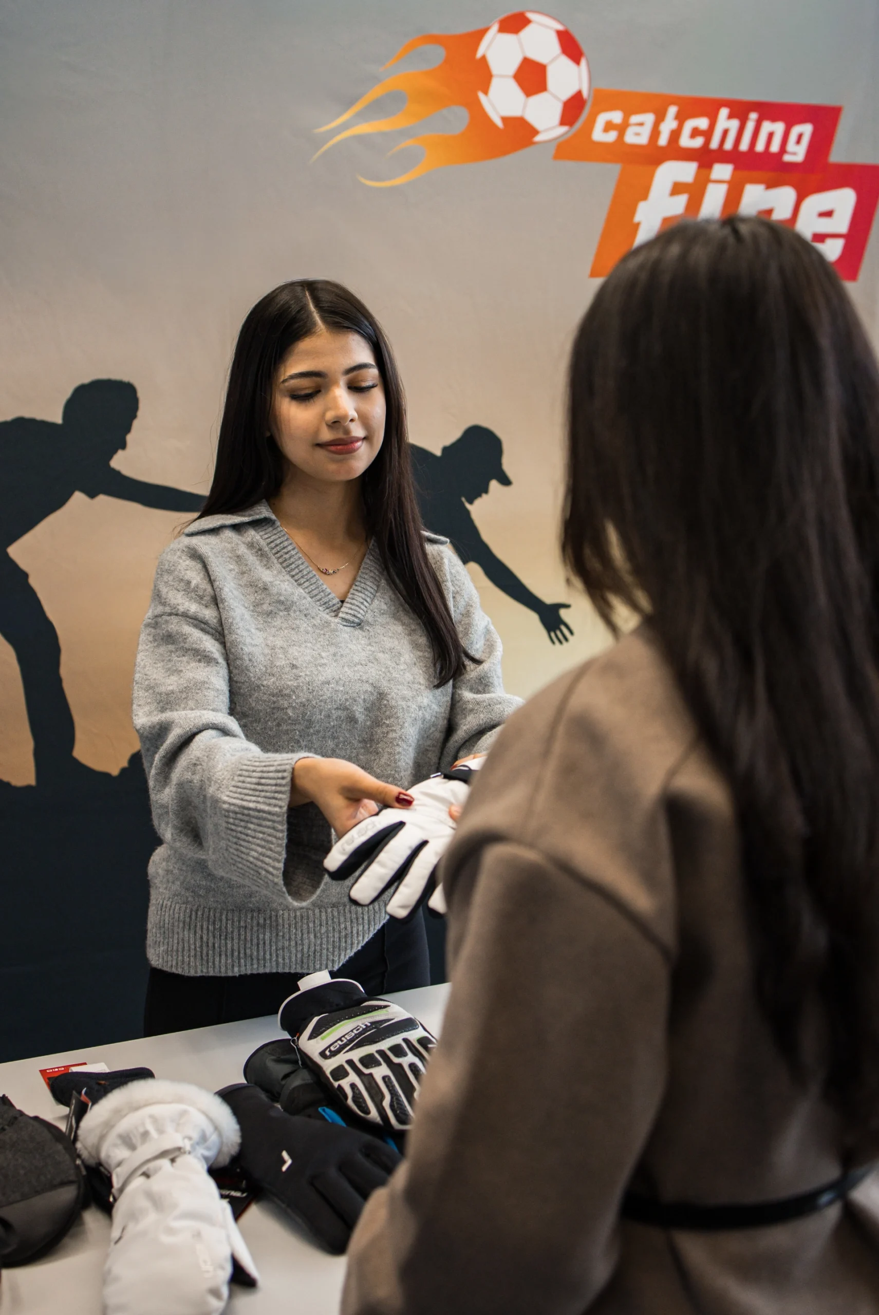 Businessfotografie in Reutlingen: Schülerin im Gespräch