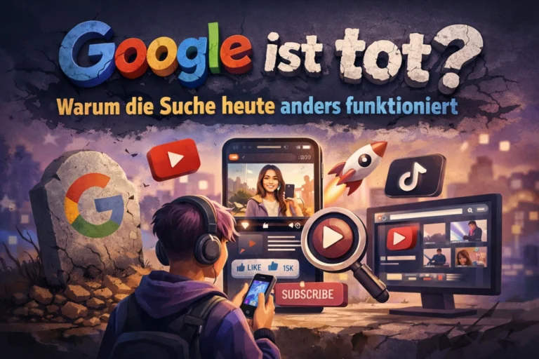 Google ist tot. Warum die Suche heute anders funktioniert.